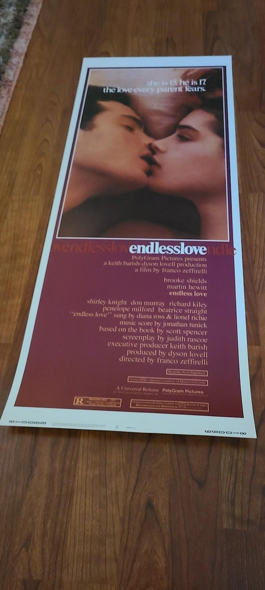 Endless Love 1981 Inserts