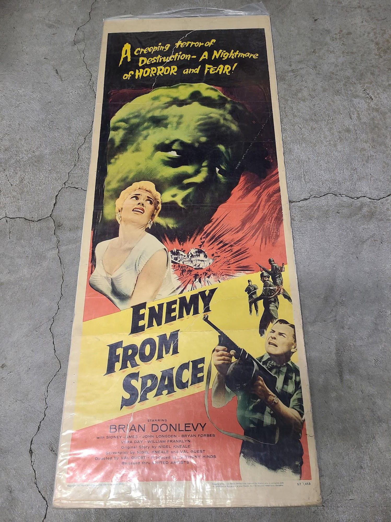 Enemy From Space 1957 Inserts