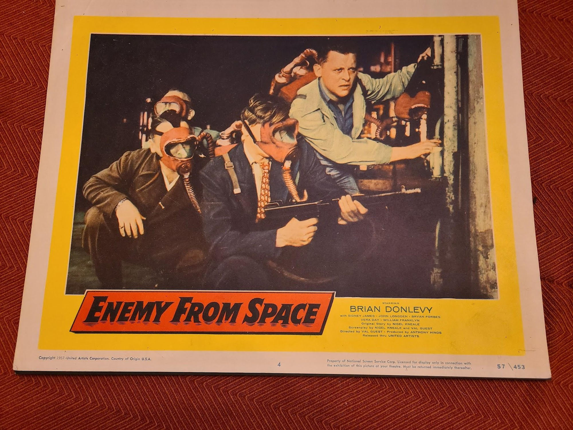 Enemy From Space 1957 Scifi/Horror