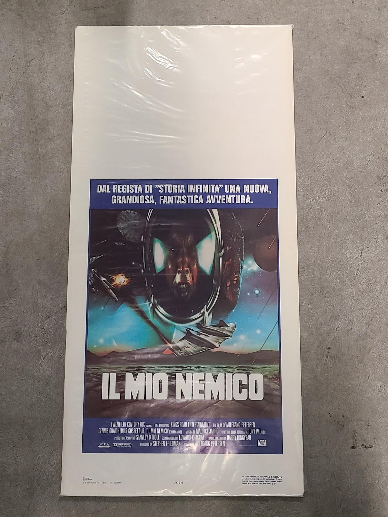 Enemy Mine 1985 Locodina