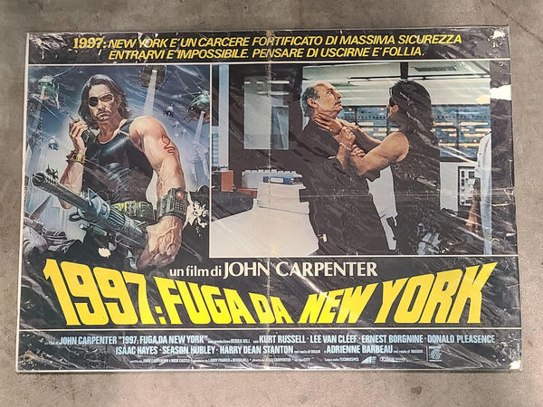 Escape From  New York 1981 Fotobusta