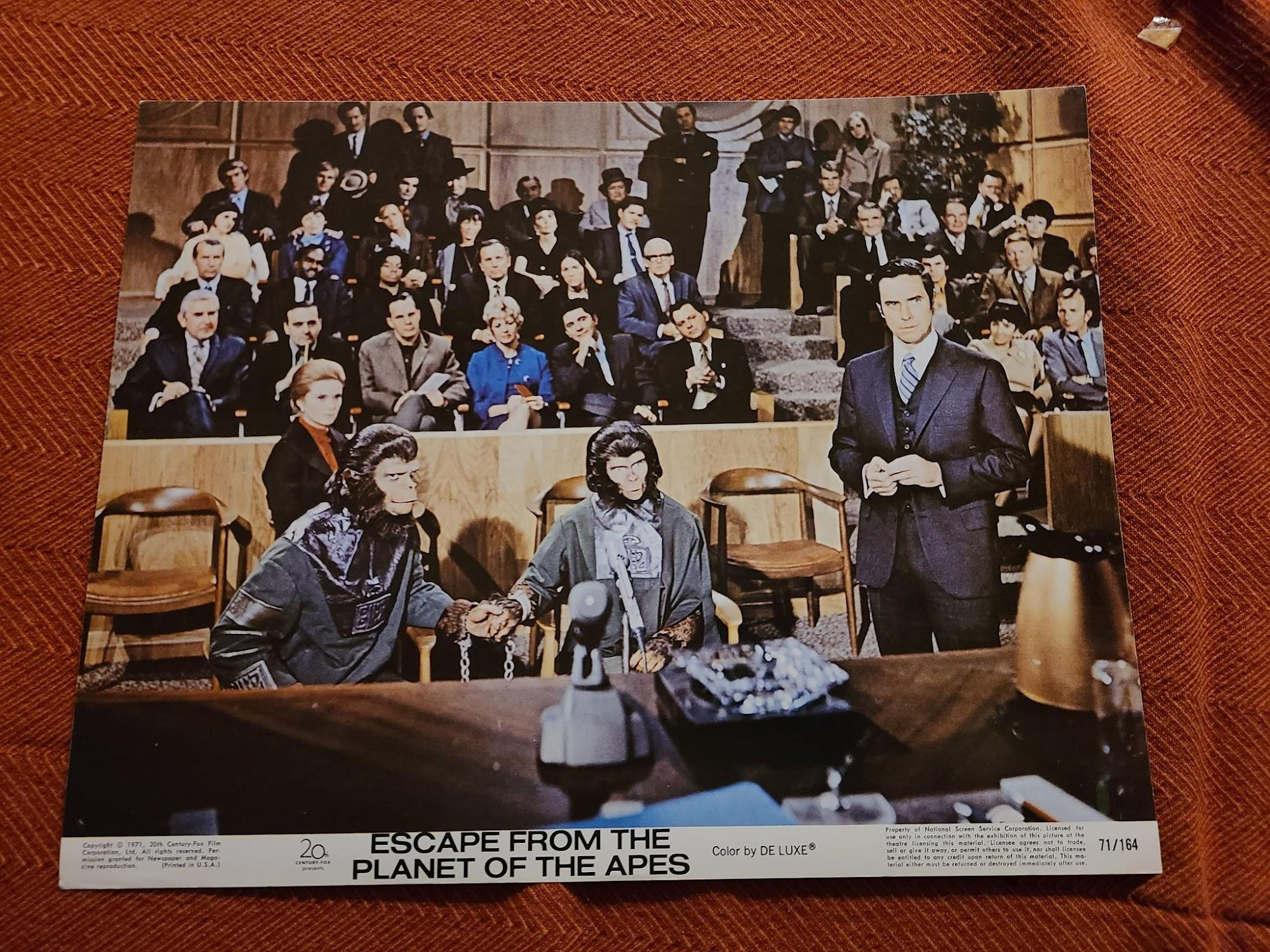 Escape From The Planet Of The Apes 1971 Scifi/Horror
