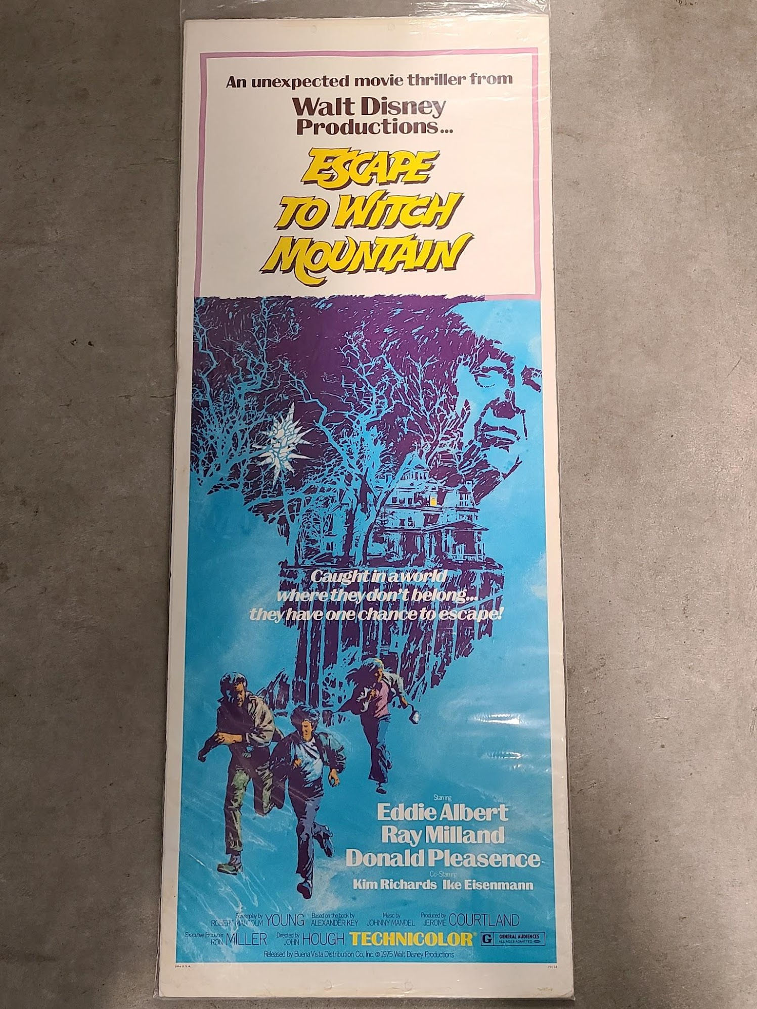 Escape From Witch Mountain 1975 Inserts