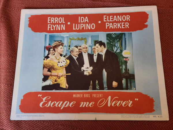 Escape Me Never 1947 General Lobby Cards