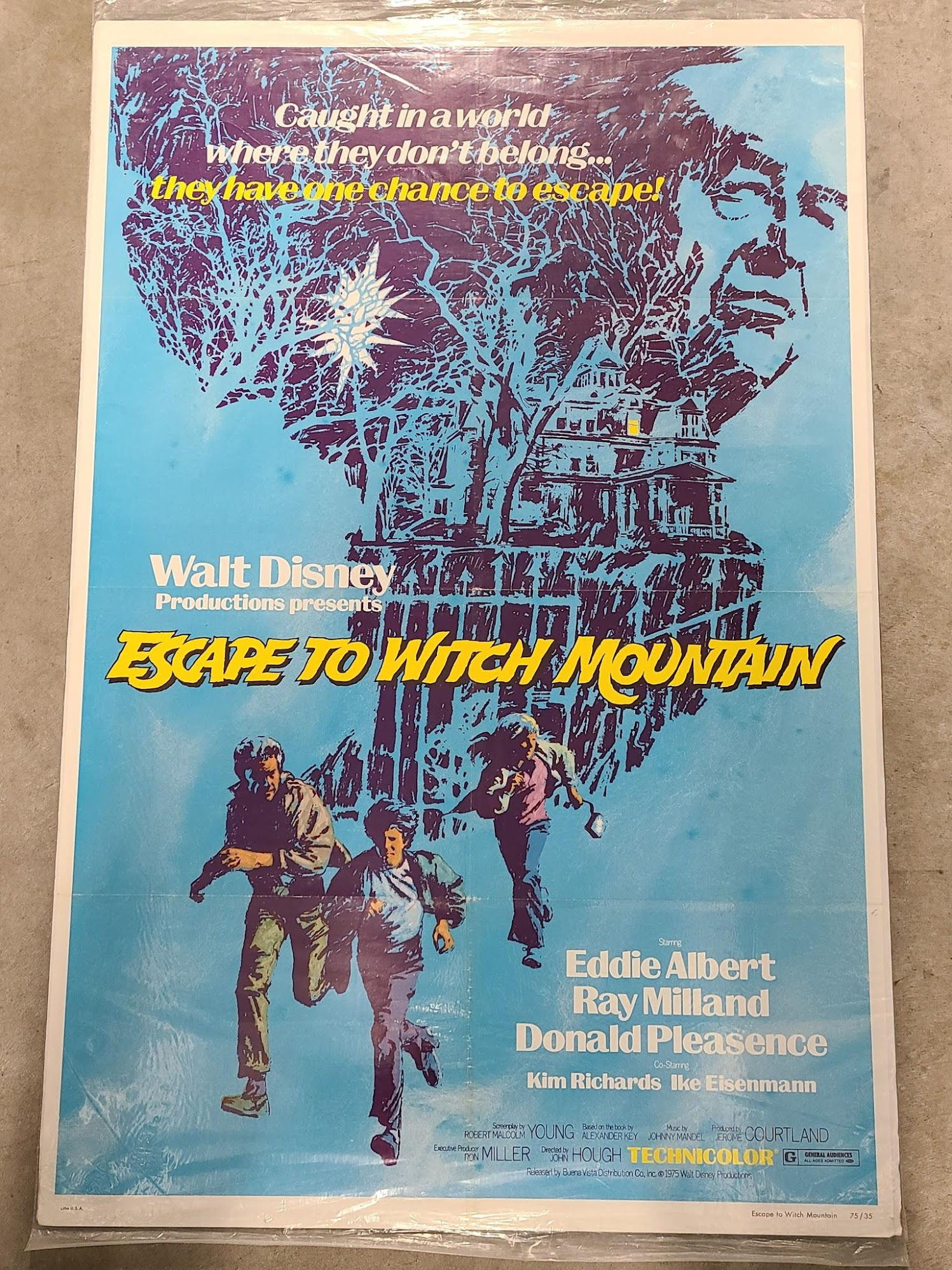 Escape To Witch Mountain 1975 1 Sheets/US
