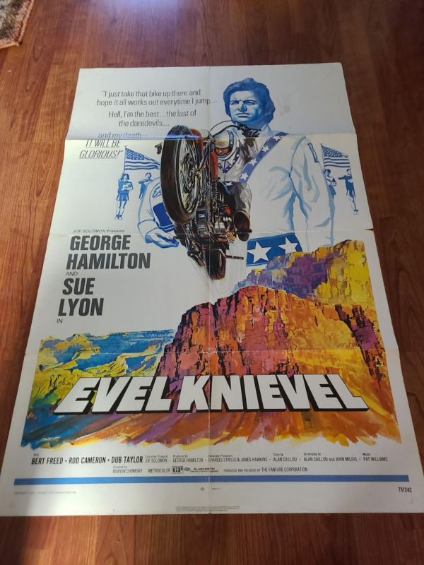 Evel Knievel 1971 1 Sheets/US