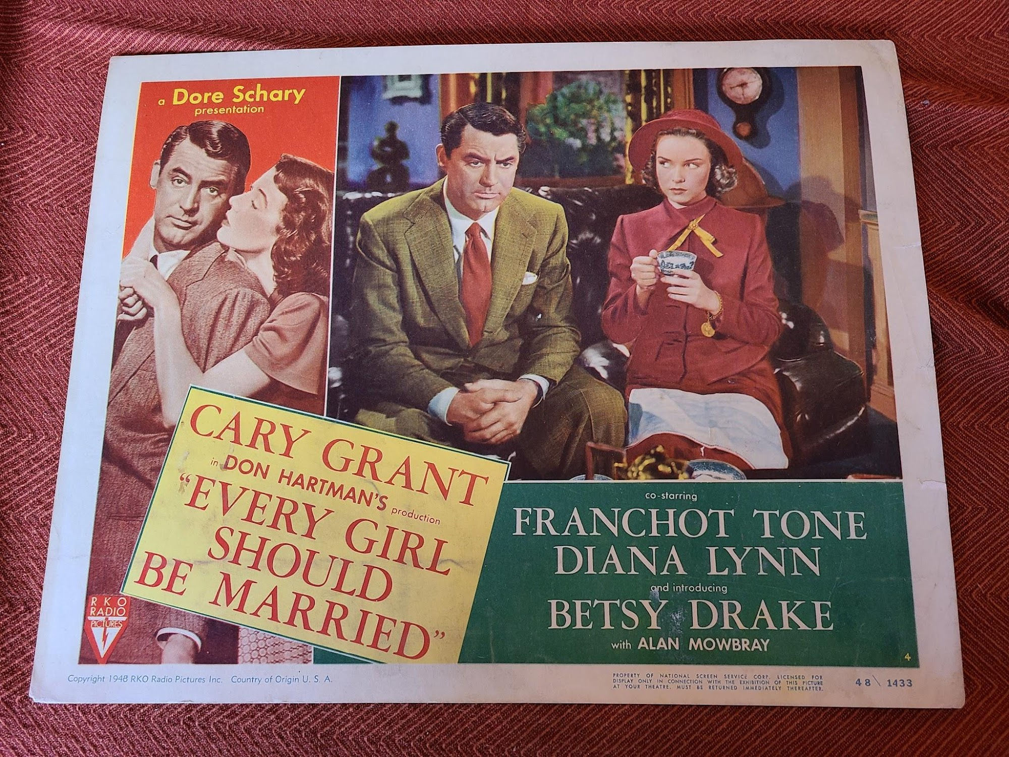 Every Girl Should Be Married 1948 General Lobby Cards