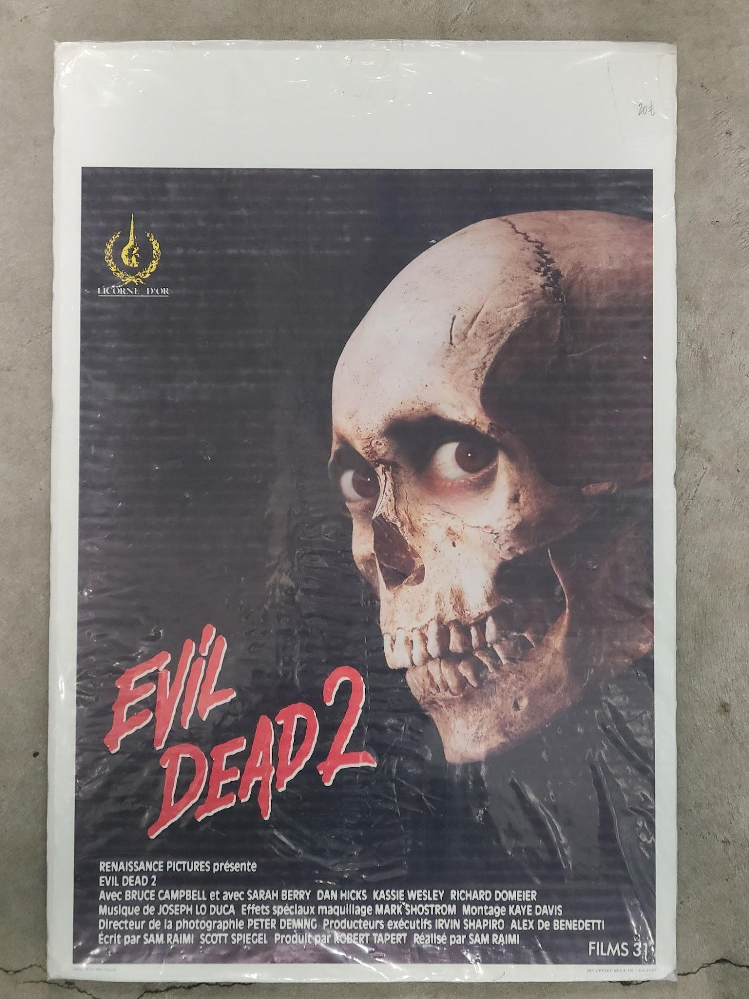 Evil Dead 2 1987 Belgium