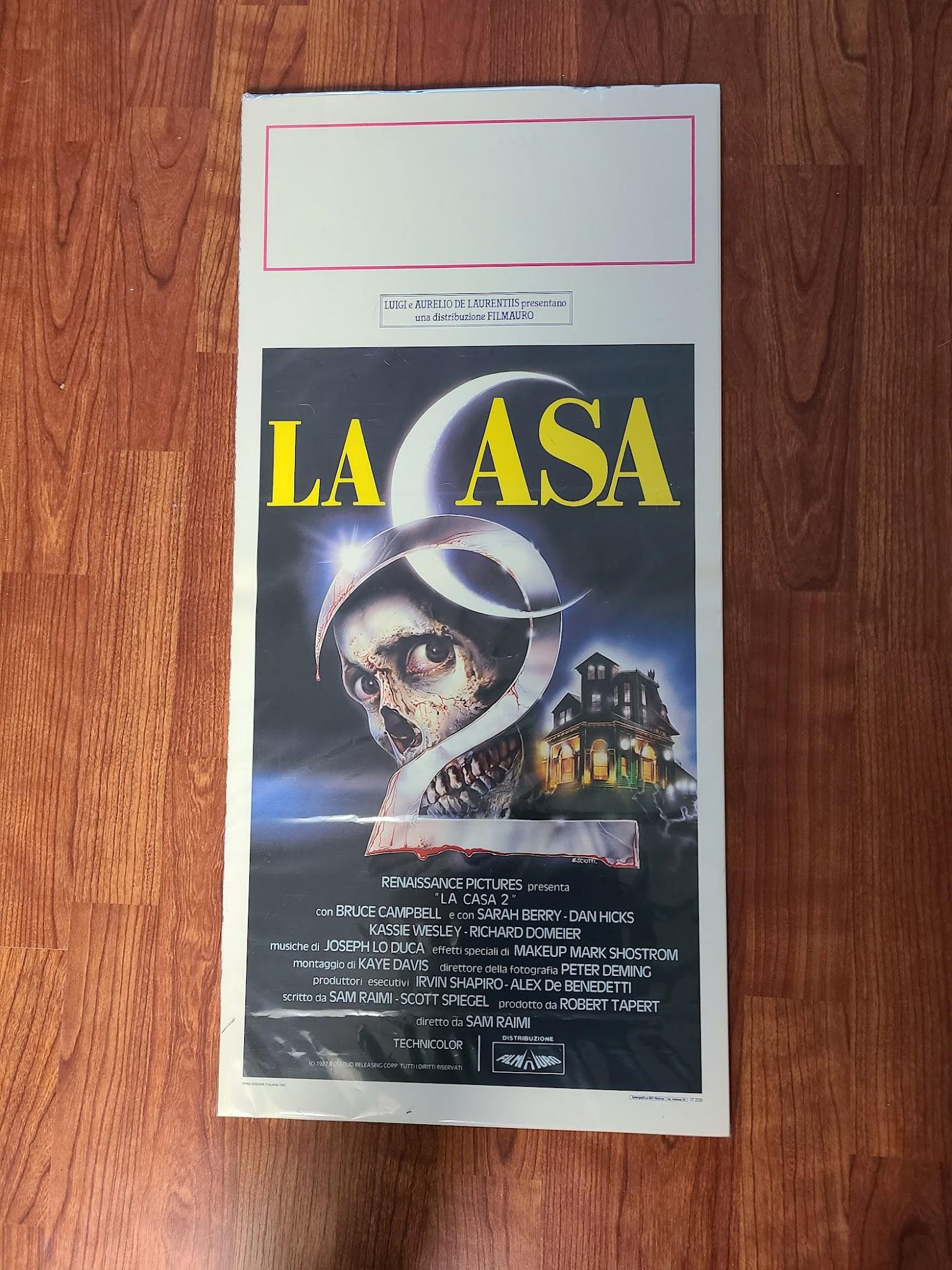 Evil Dead 2 1987 Locodina