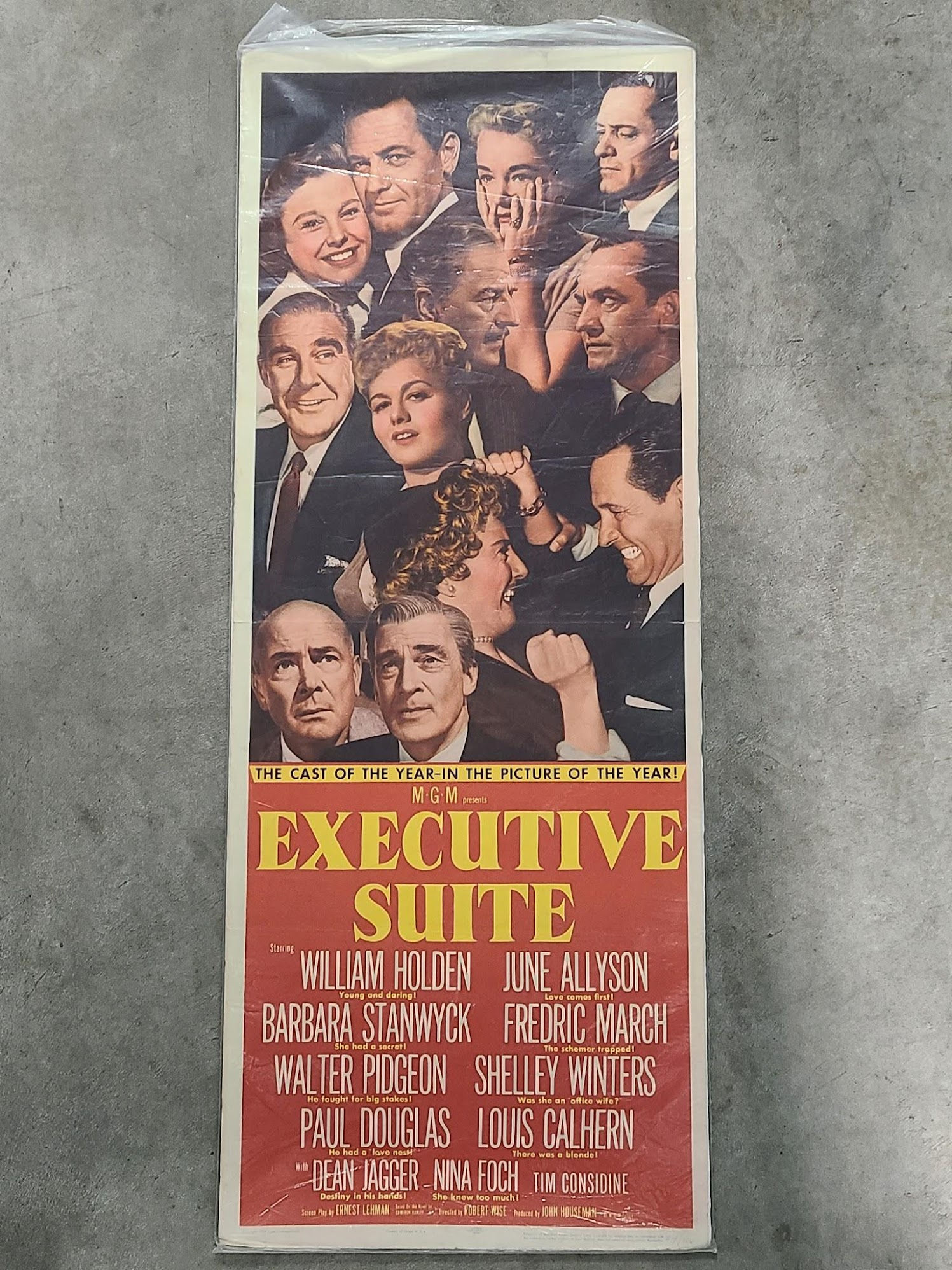 Executive Suite 1954 Inserts