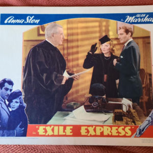 Exile Express 1939 General Lobby Cards