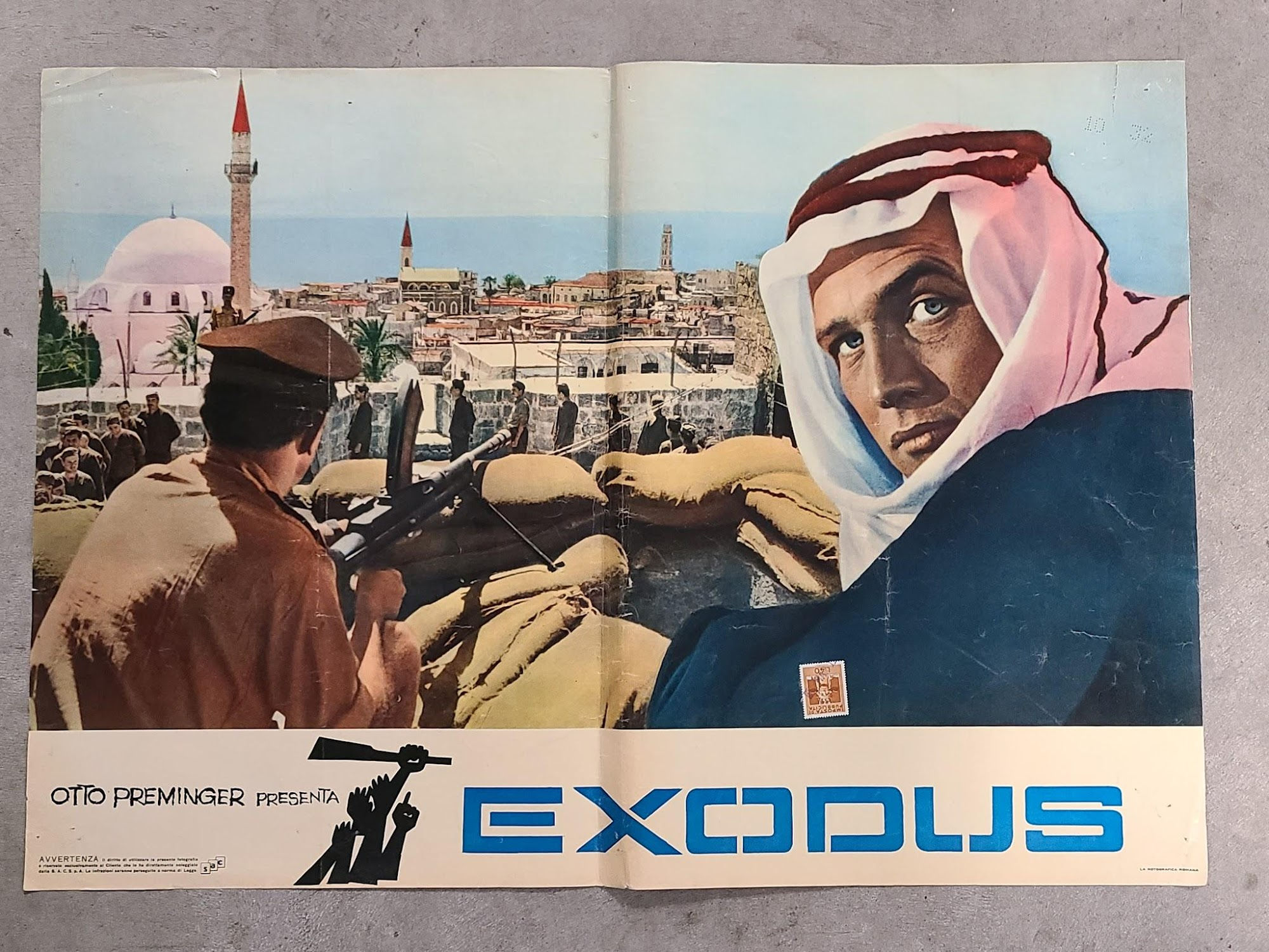 Exodus 1960 Fotobusta