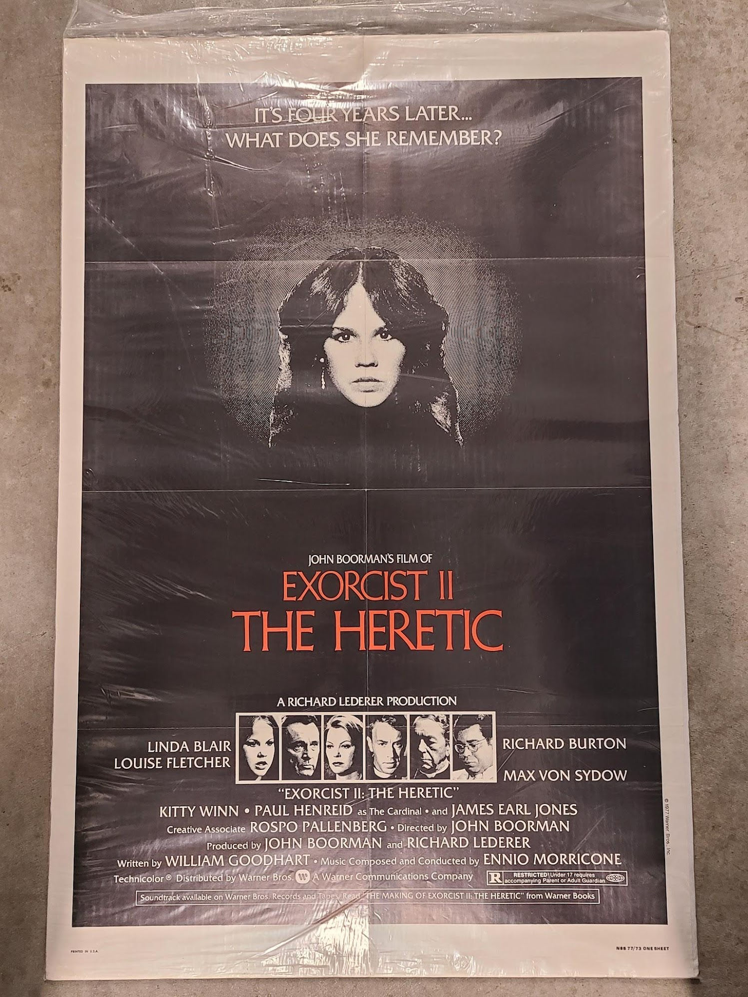 Exorcist II: The Heratic 1977 1 Sheets/US