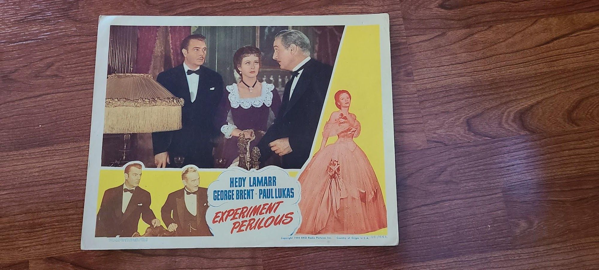 Experiment Perilous 1944 General Lobby Cards