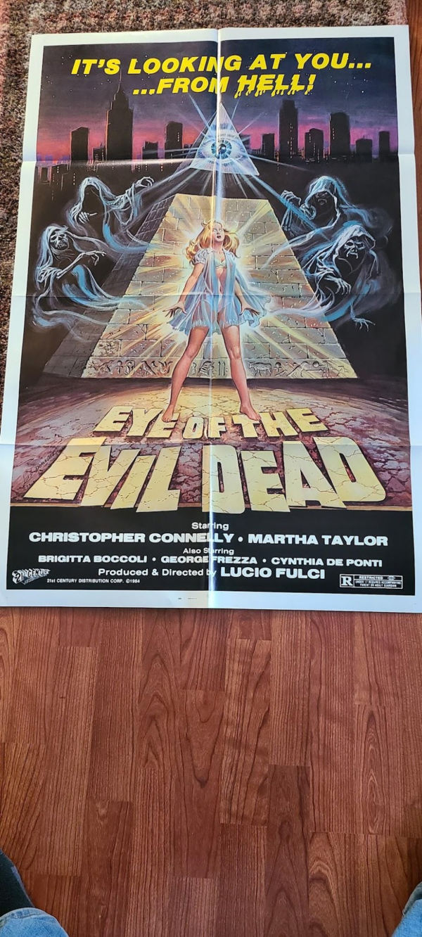 Eye Of The Evil Dead 1982 1 Sheets/US