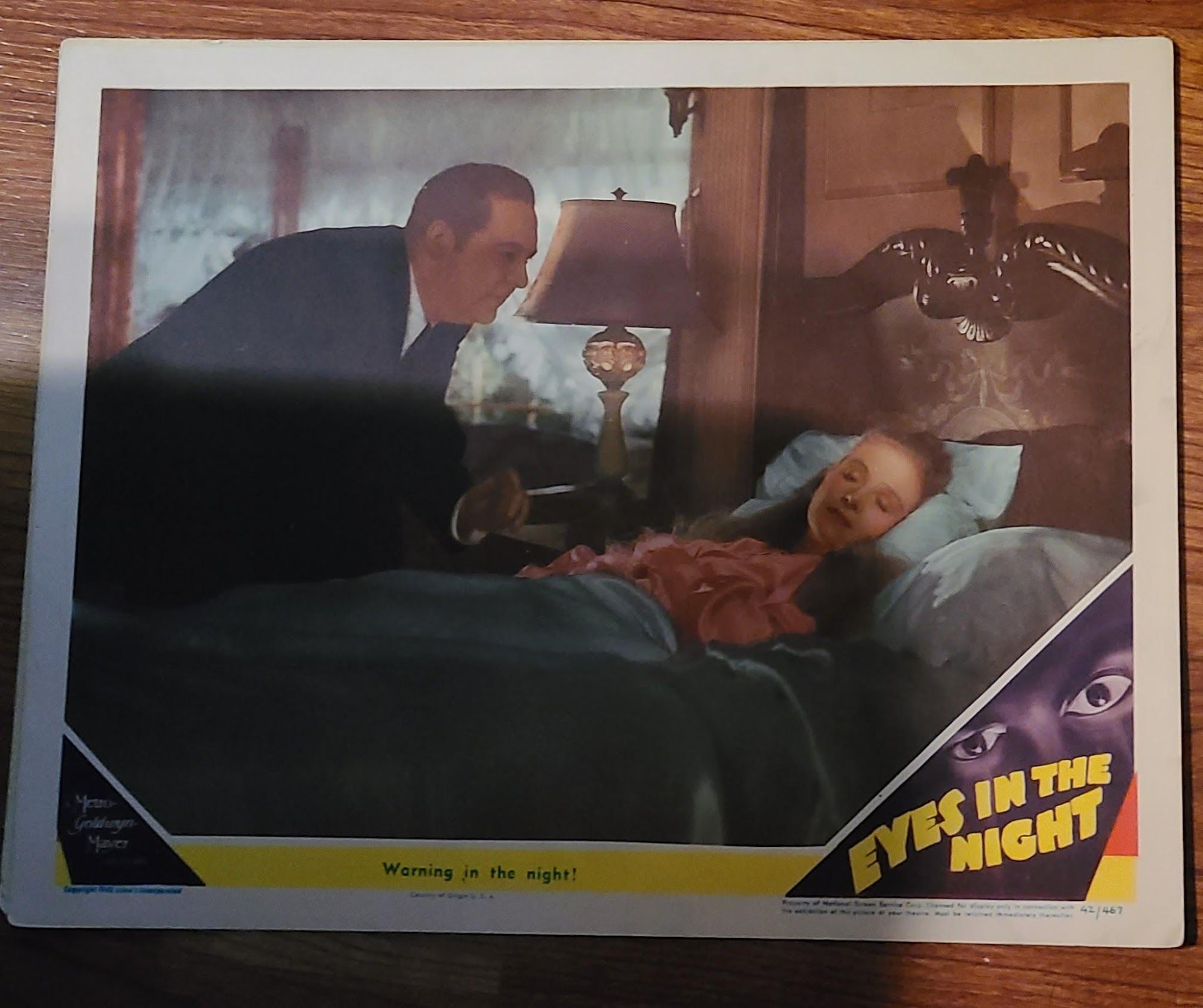 Eyes In The Night 1942 General Lobby Cards