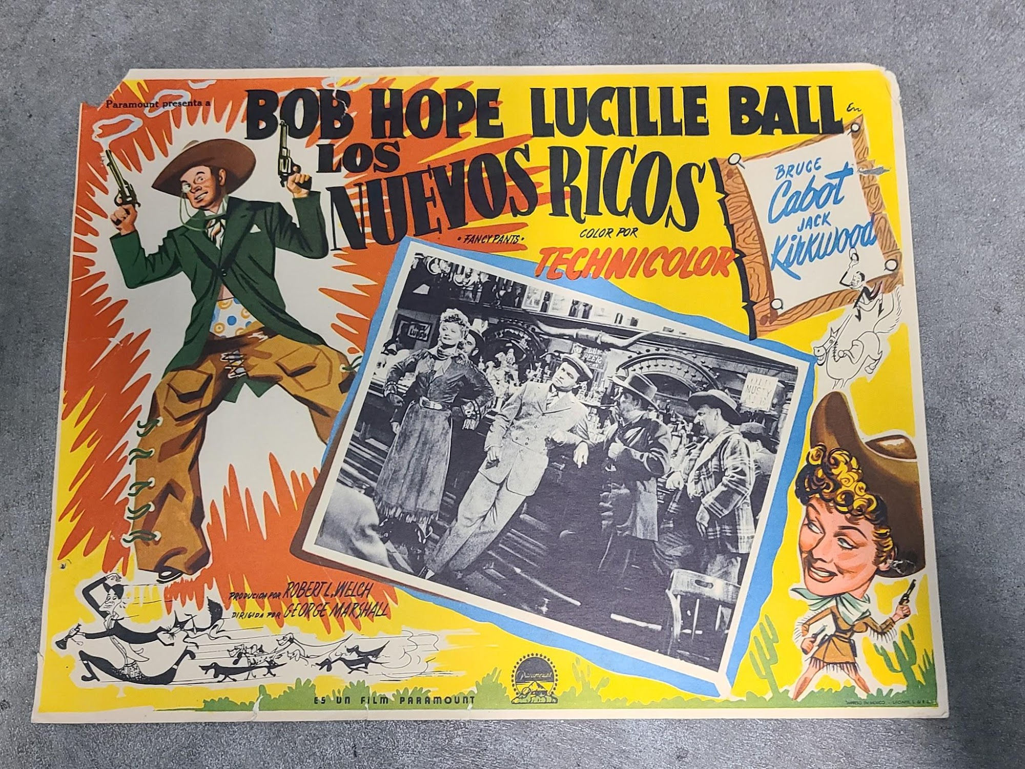 Fancy Pants 1950 Mexican Lobby Cards