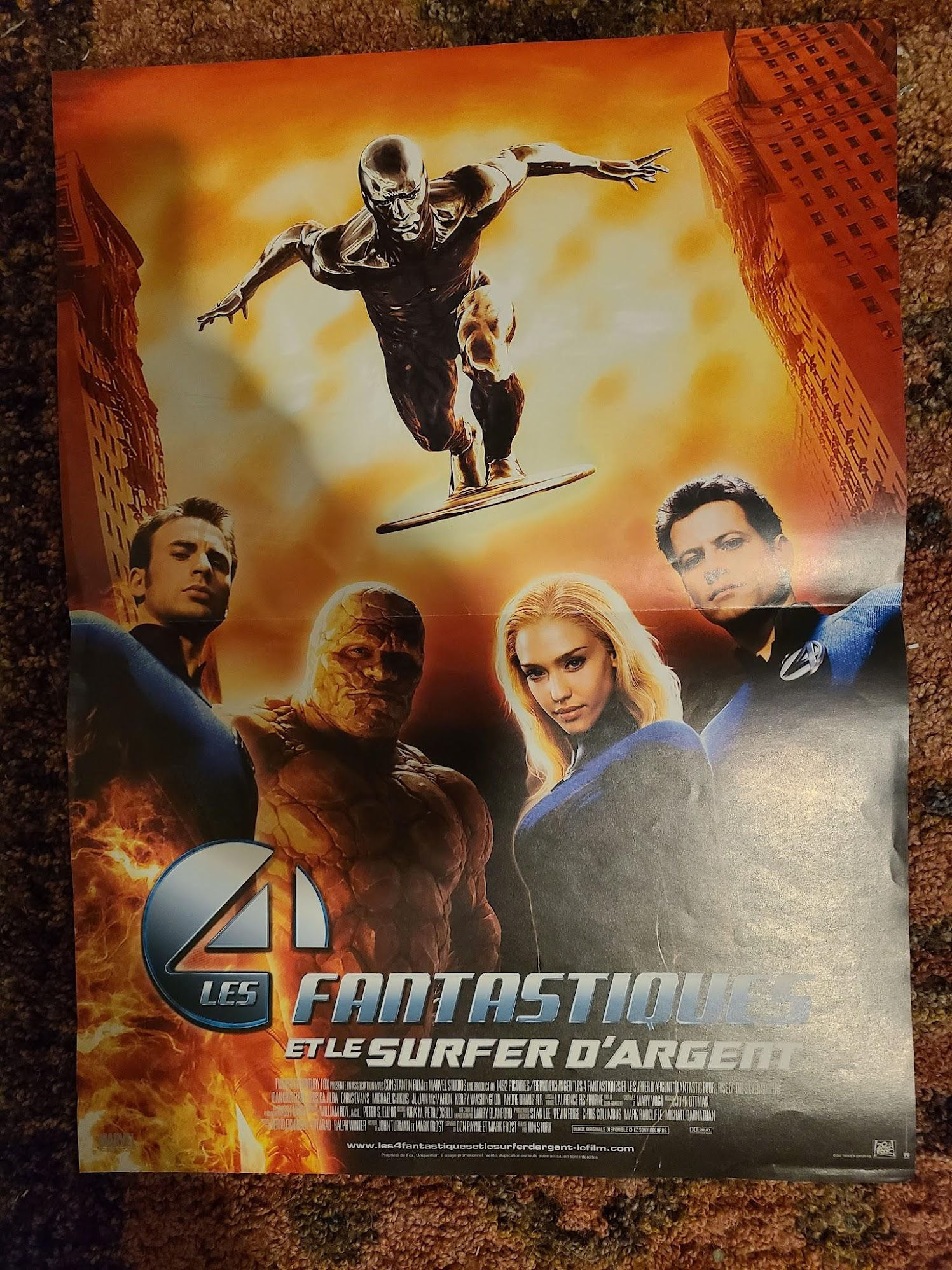 Fantastic Four: Rise Of the Silver Surfer 2007 French