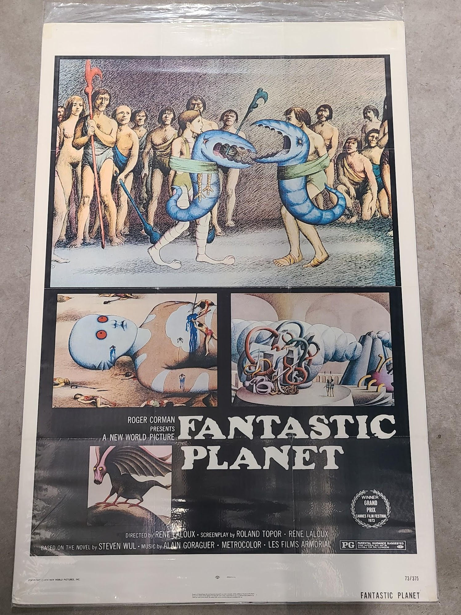 Fantastic Planet 1973 1 Sheets/US