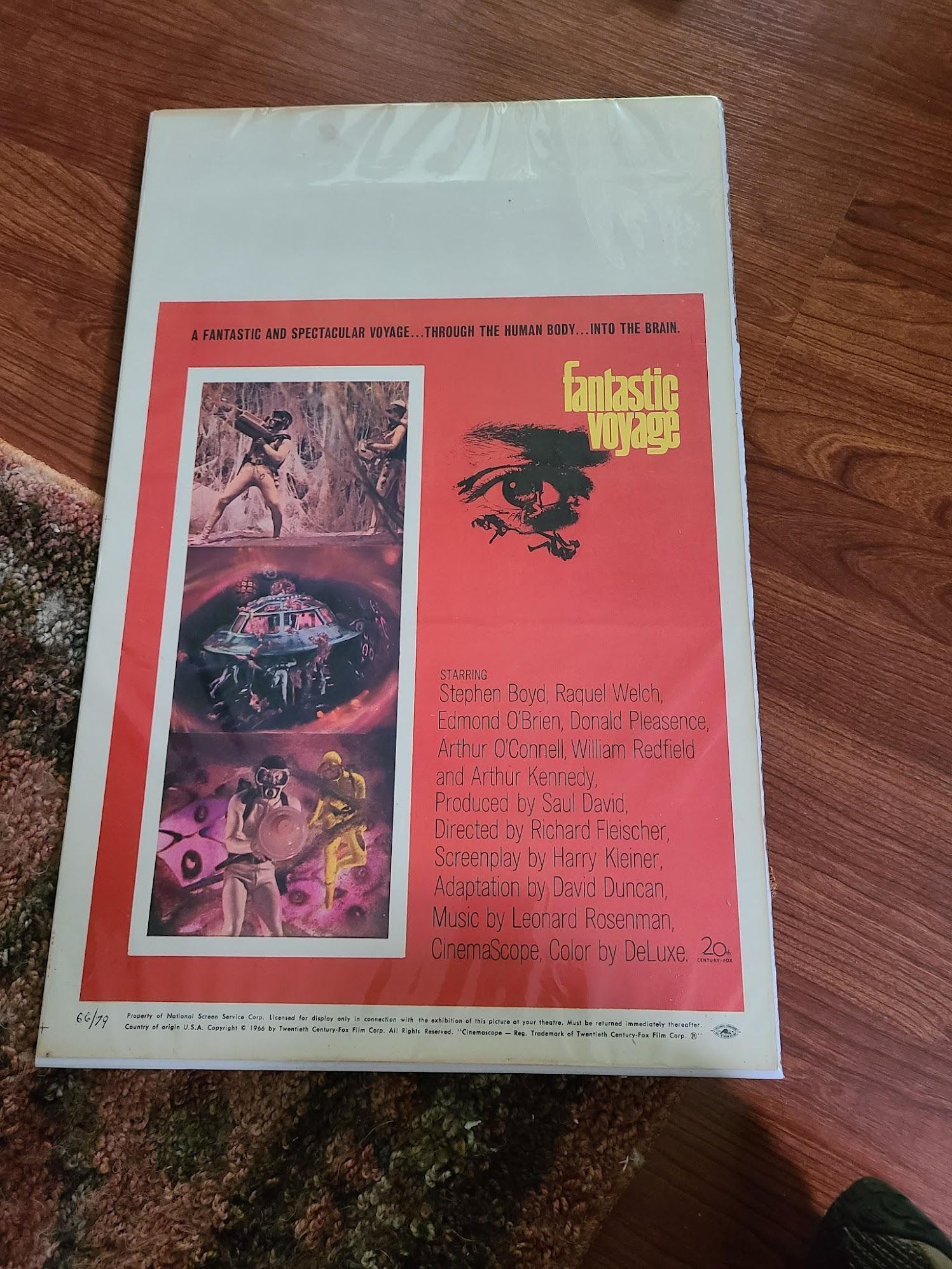 Fantastic Voyage 1966 Window Cards