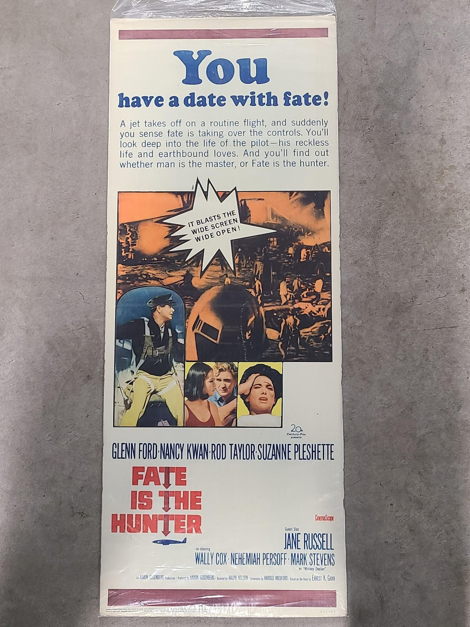 Fate Is The Hunter 1964 Inserts