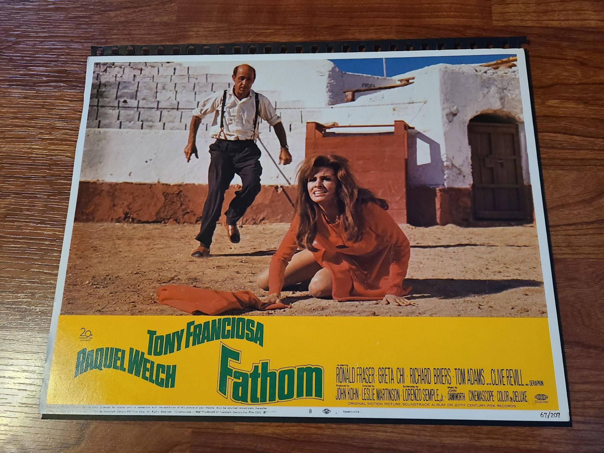 Fathom 1967 General Lobby Cards