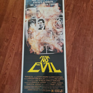 Fear No Evil 1981 Inserts