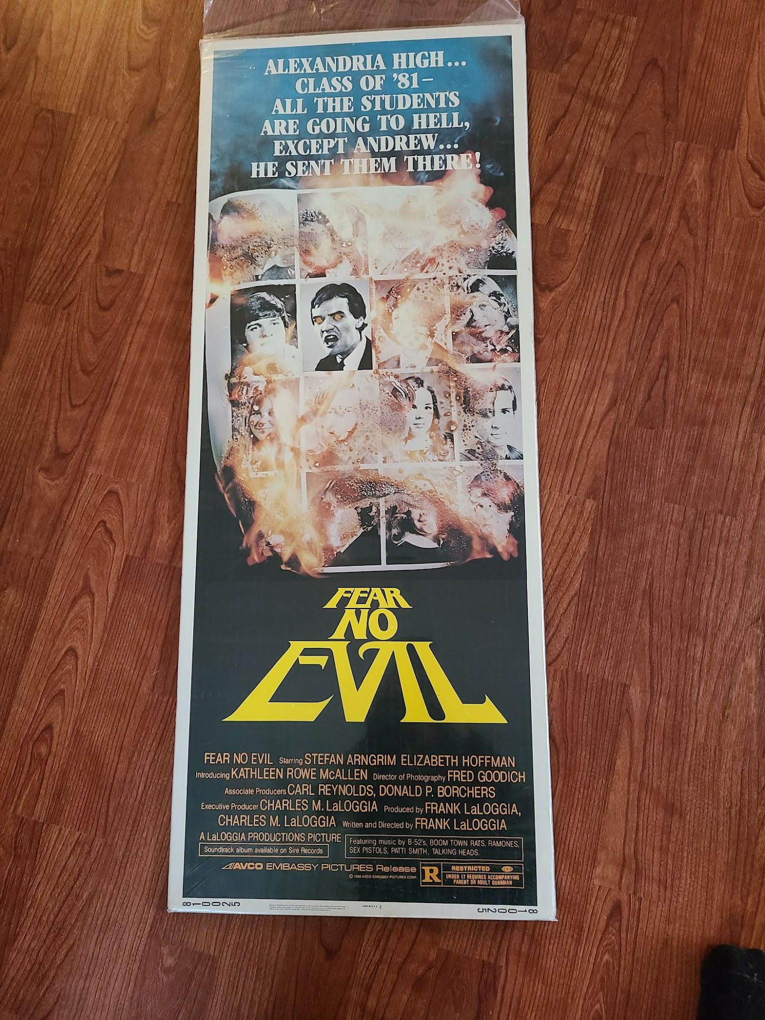 Fear No Evil 1981 Inserts