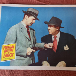 Federal Agent At large 1950 General Lobby Cards