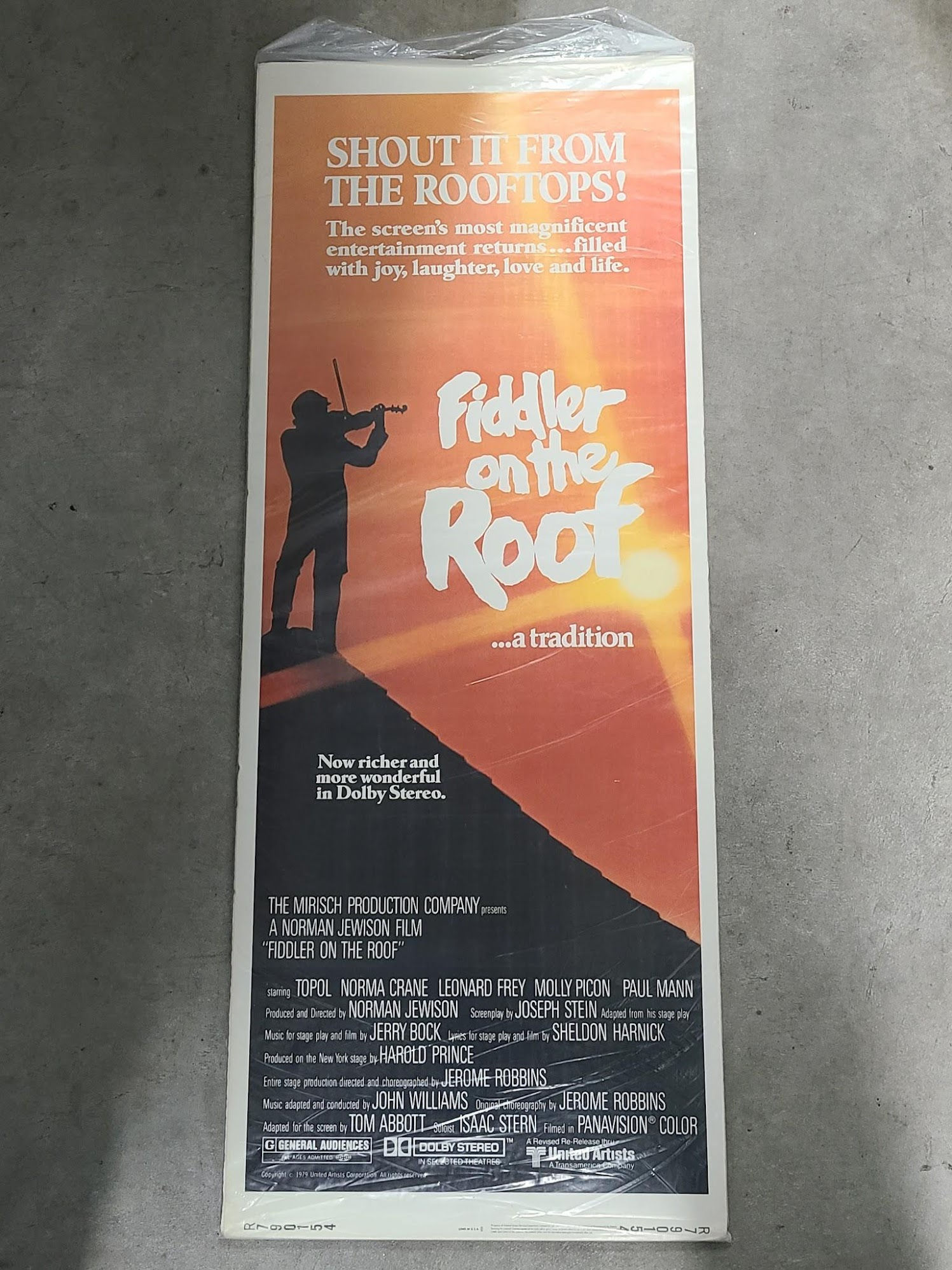 Fiddler On The Roof 1971 Inserts