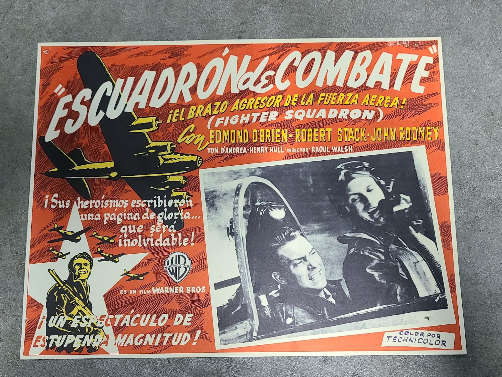Fighter Squadron 1948 Mexican Lobby Cards