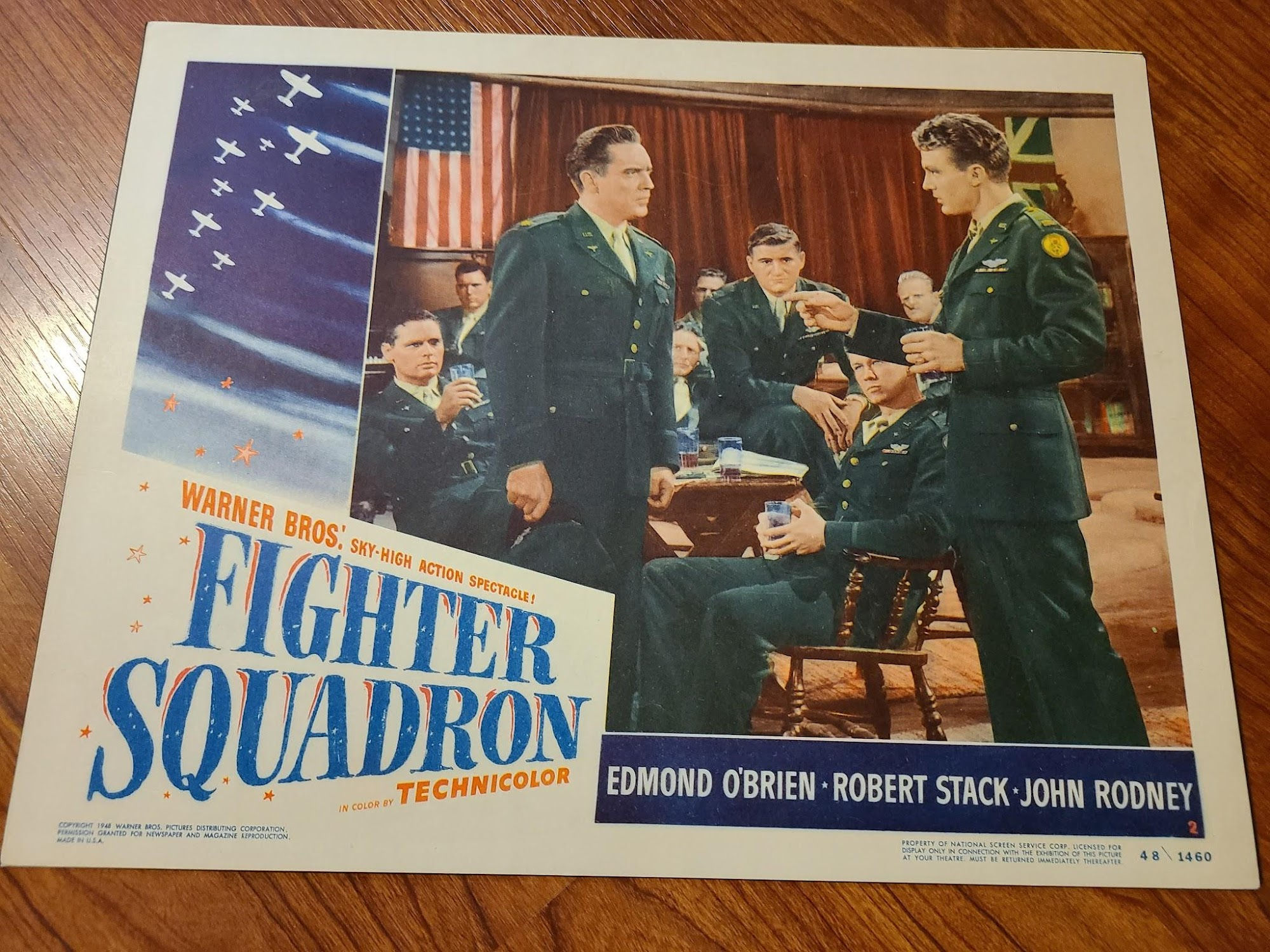 Fighter Squadron 1948 Military/Aviation Lobby Cards