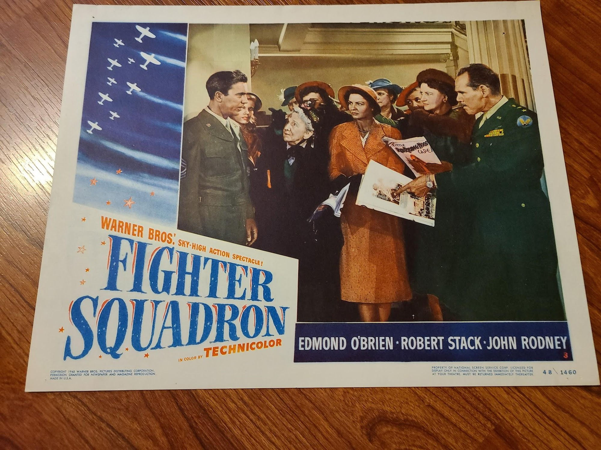Fighter Squadron 1948 Military/Aviation Lobby Cards