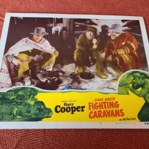 Fighting Caravans 1931 Western Lobby Cards