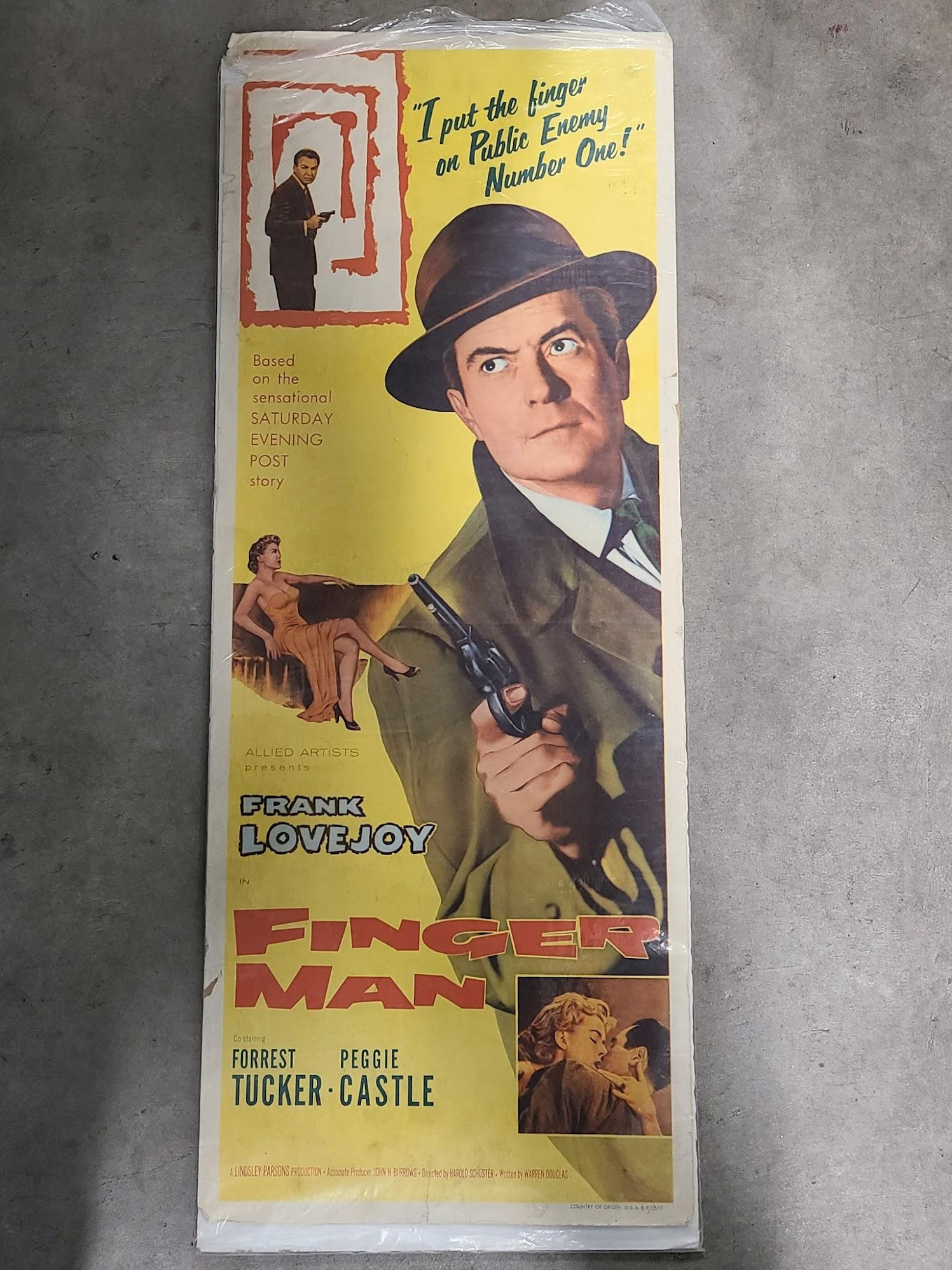Finger Man 1955 Inserts