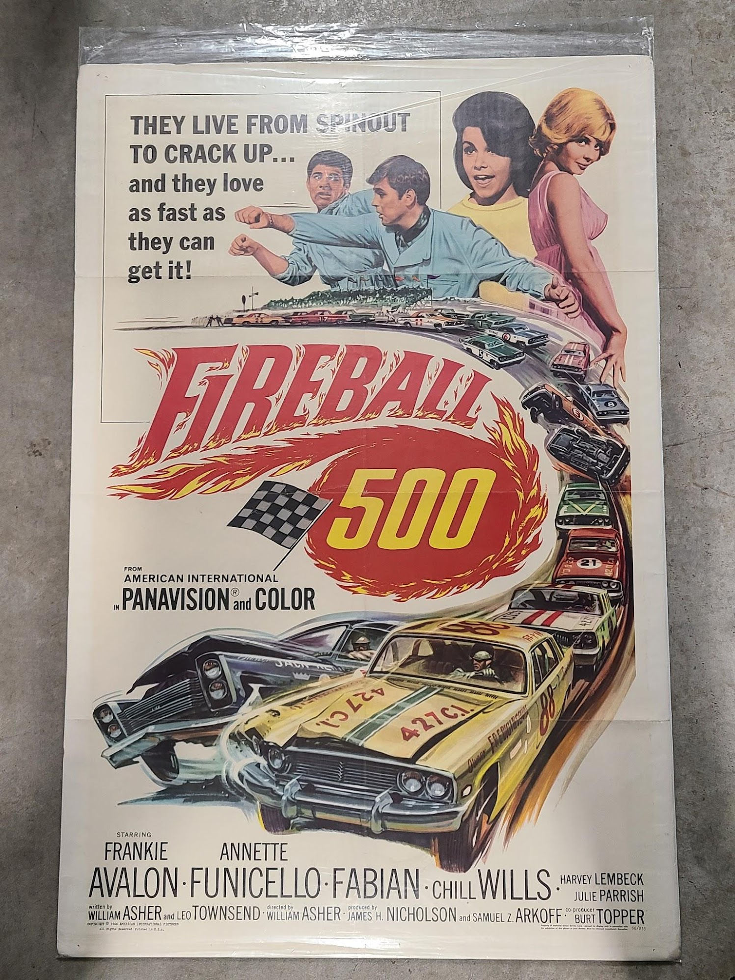 Fireball 500 1965 1 Sheets/US