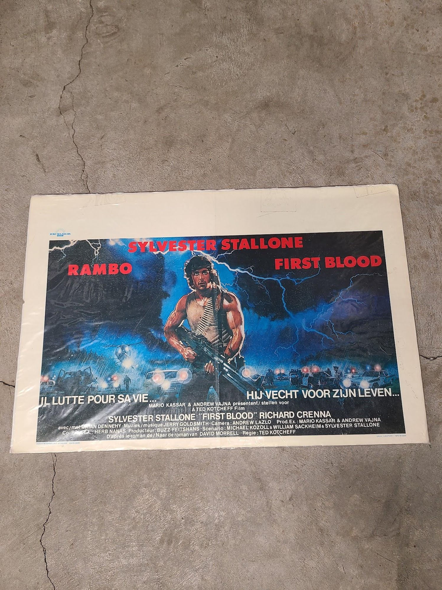 First Blood 1982 Belgium