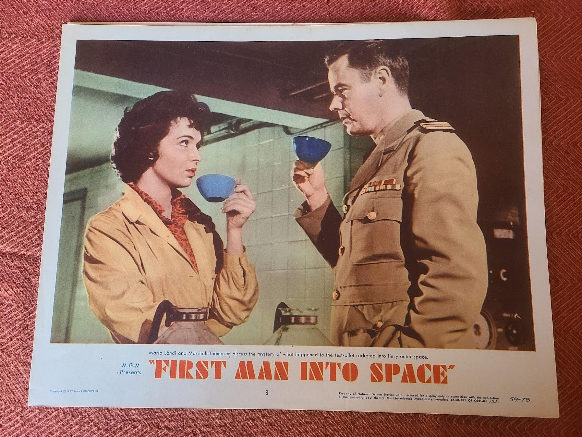 First Man Into Space 1959 Scifi/Horror