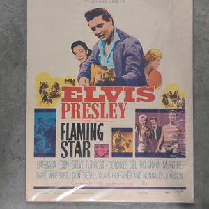 Flaming Star 1960 Window Cards