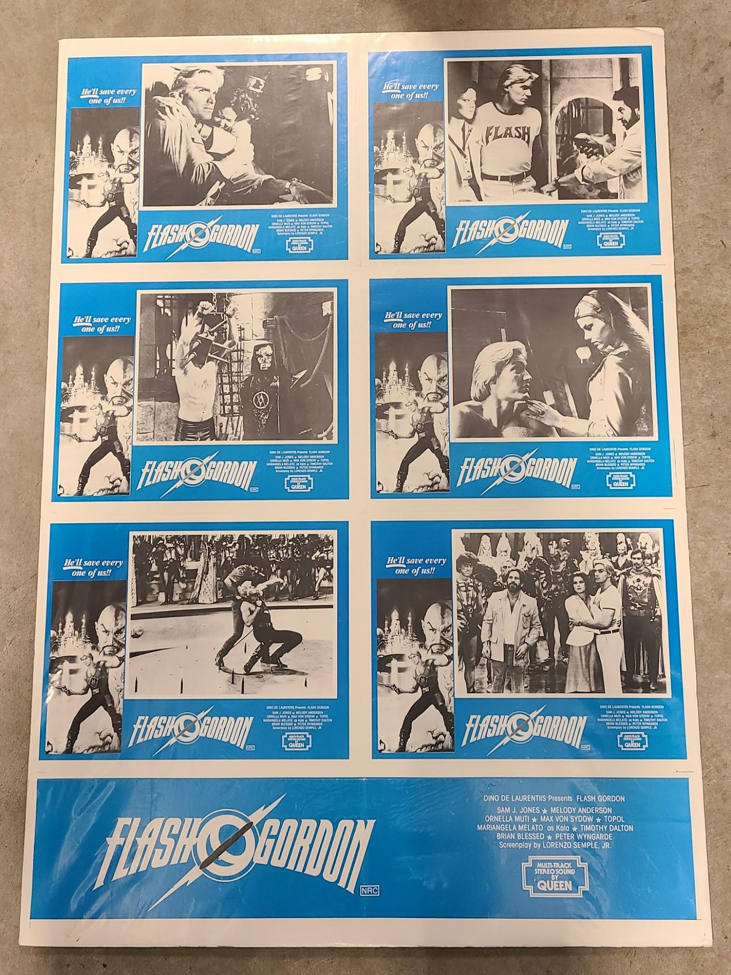 Flash Gordon 1980 1 Sheets/US