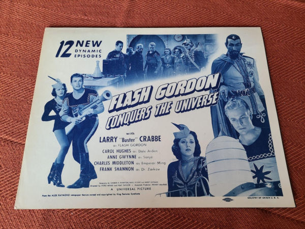 Flash Gordon Conquers The Universe 1940 Scifi/Horror