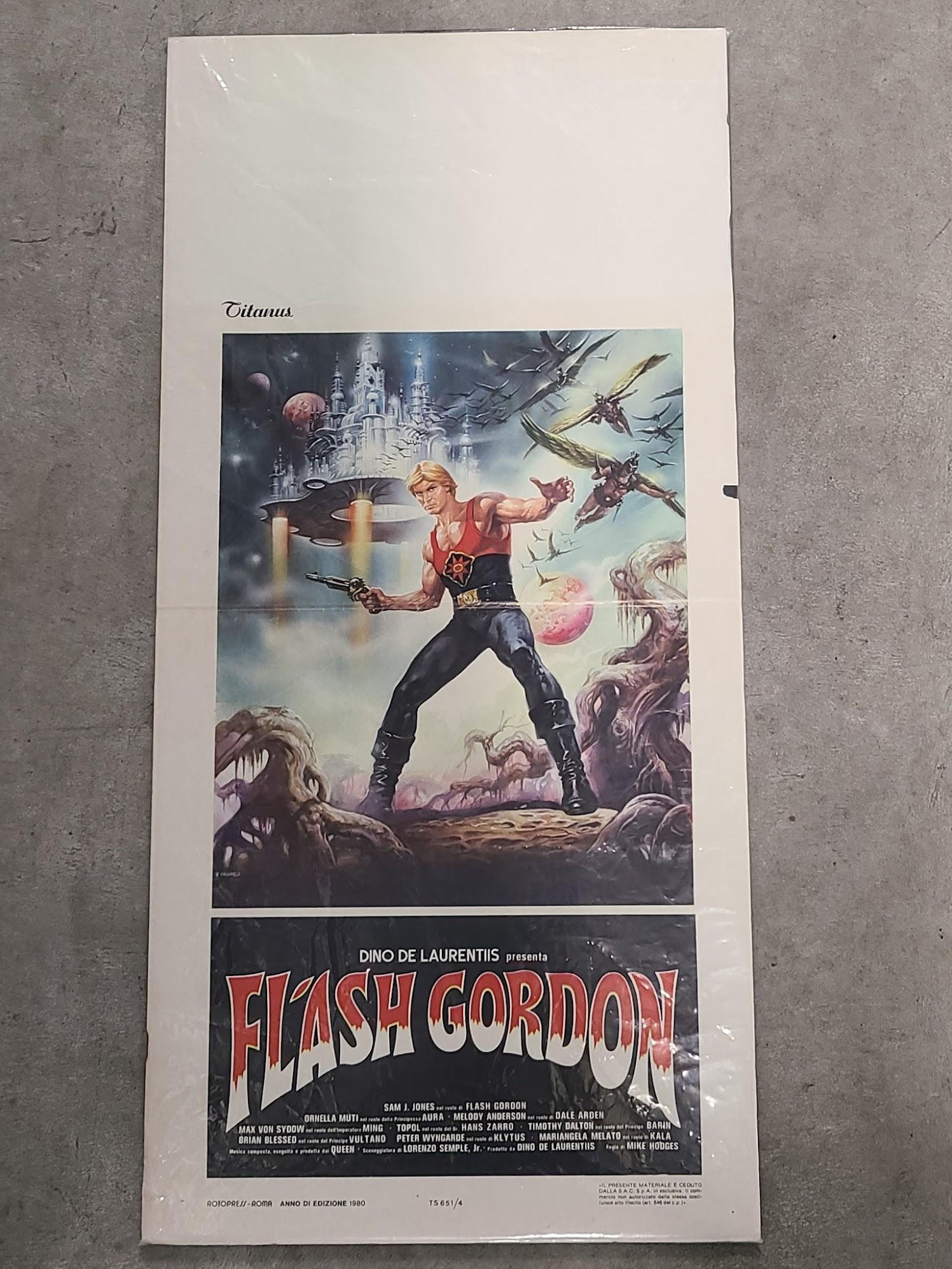 Flash Gordon 1980 Locodina