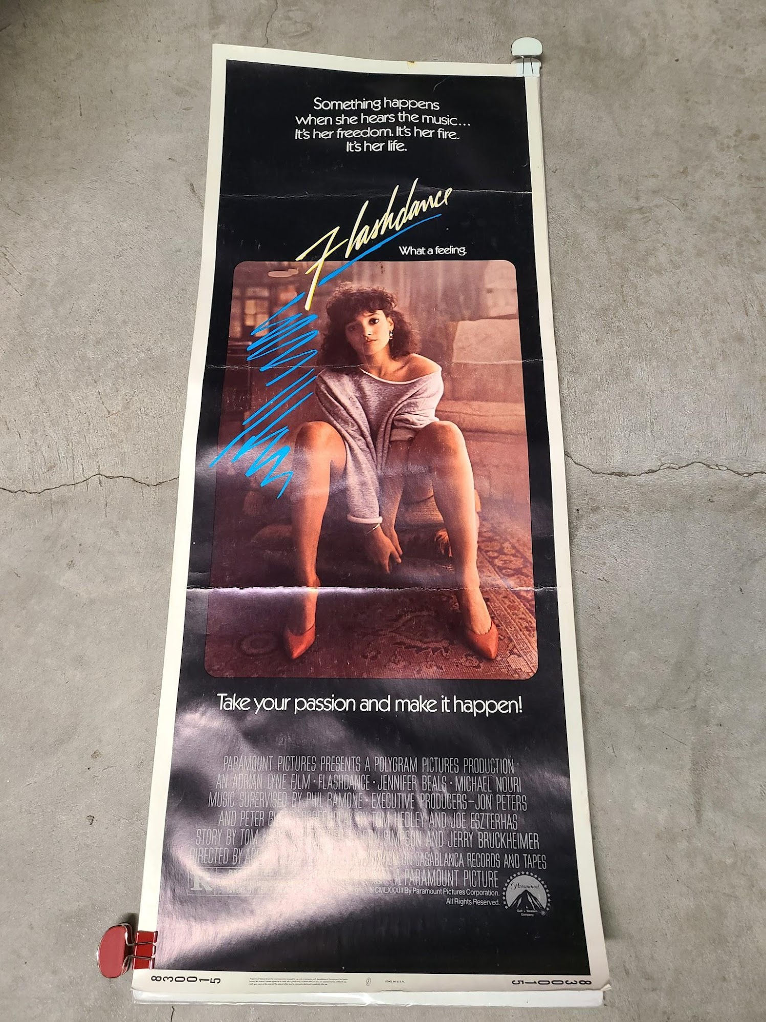 Flashdance 1983 Inserts