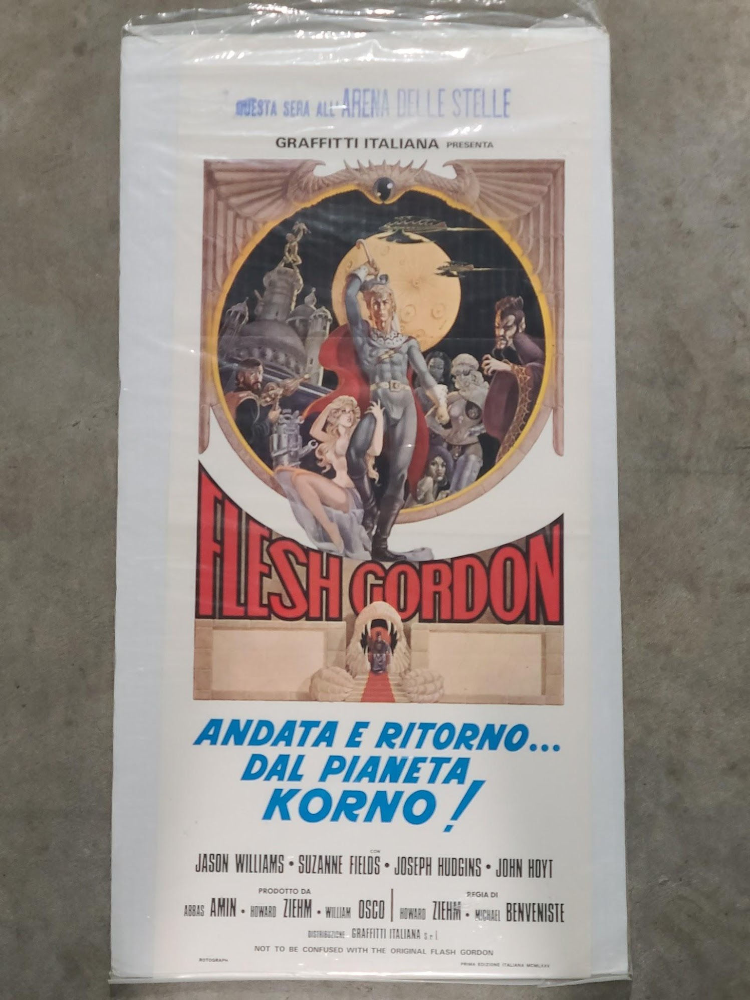 Flesh Gordon 1974 Locodina