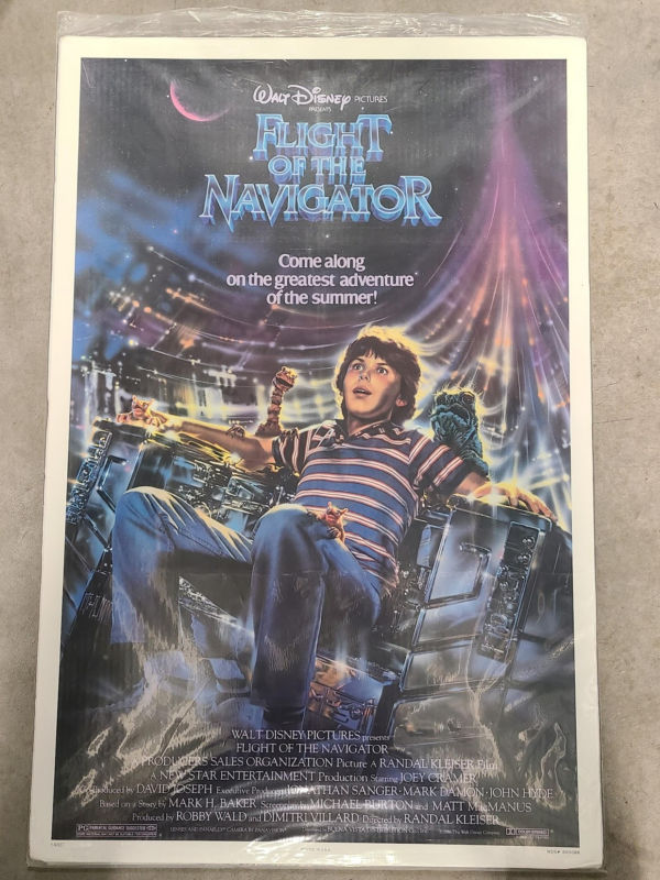 Flight Of the Navigator 1986 1 Sheets/US