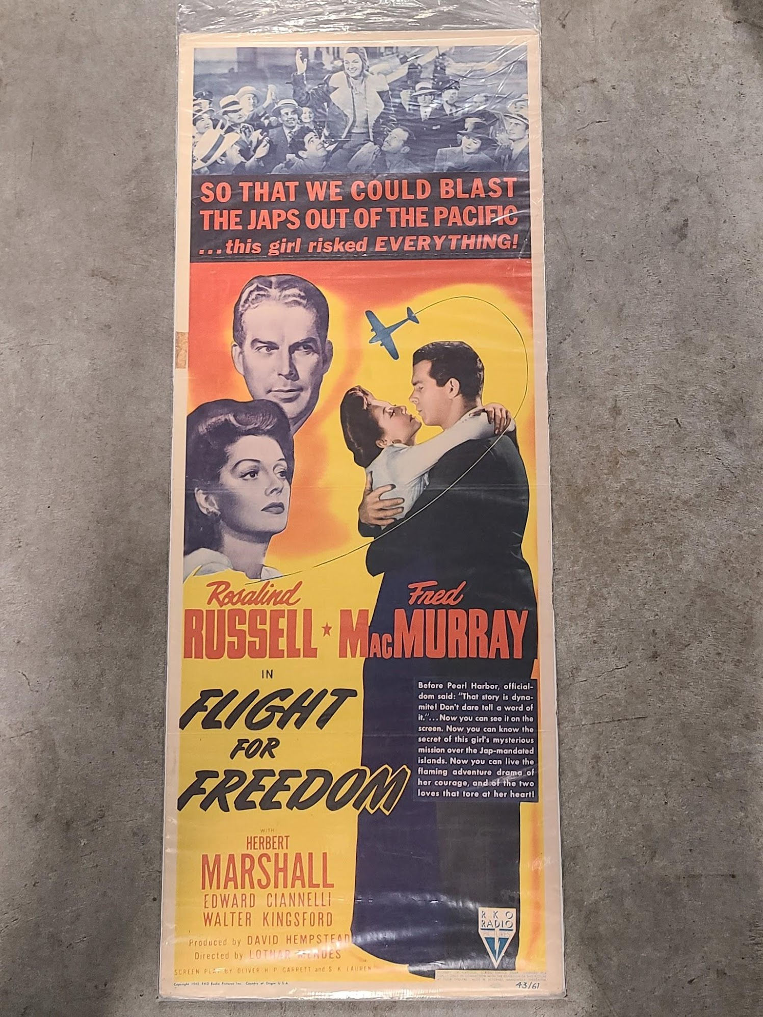 Flight To Freedom 1943 Inserts