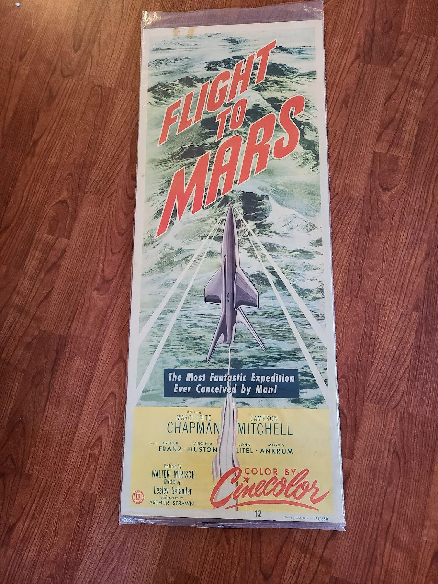 Flight To Mars 1951 Inserts