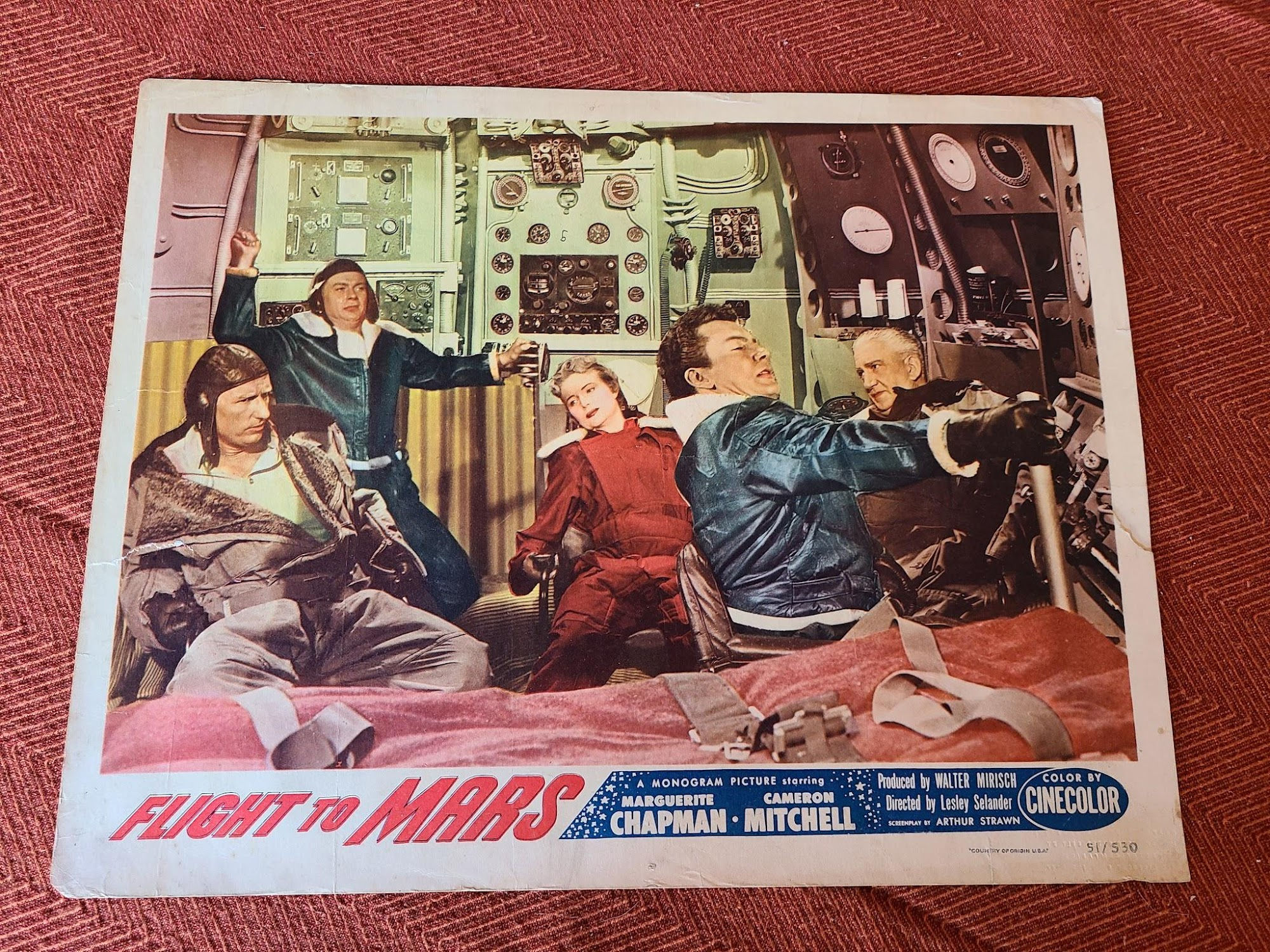 Flight To Mars 1951 Scifi/Horror
