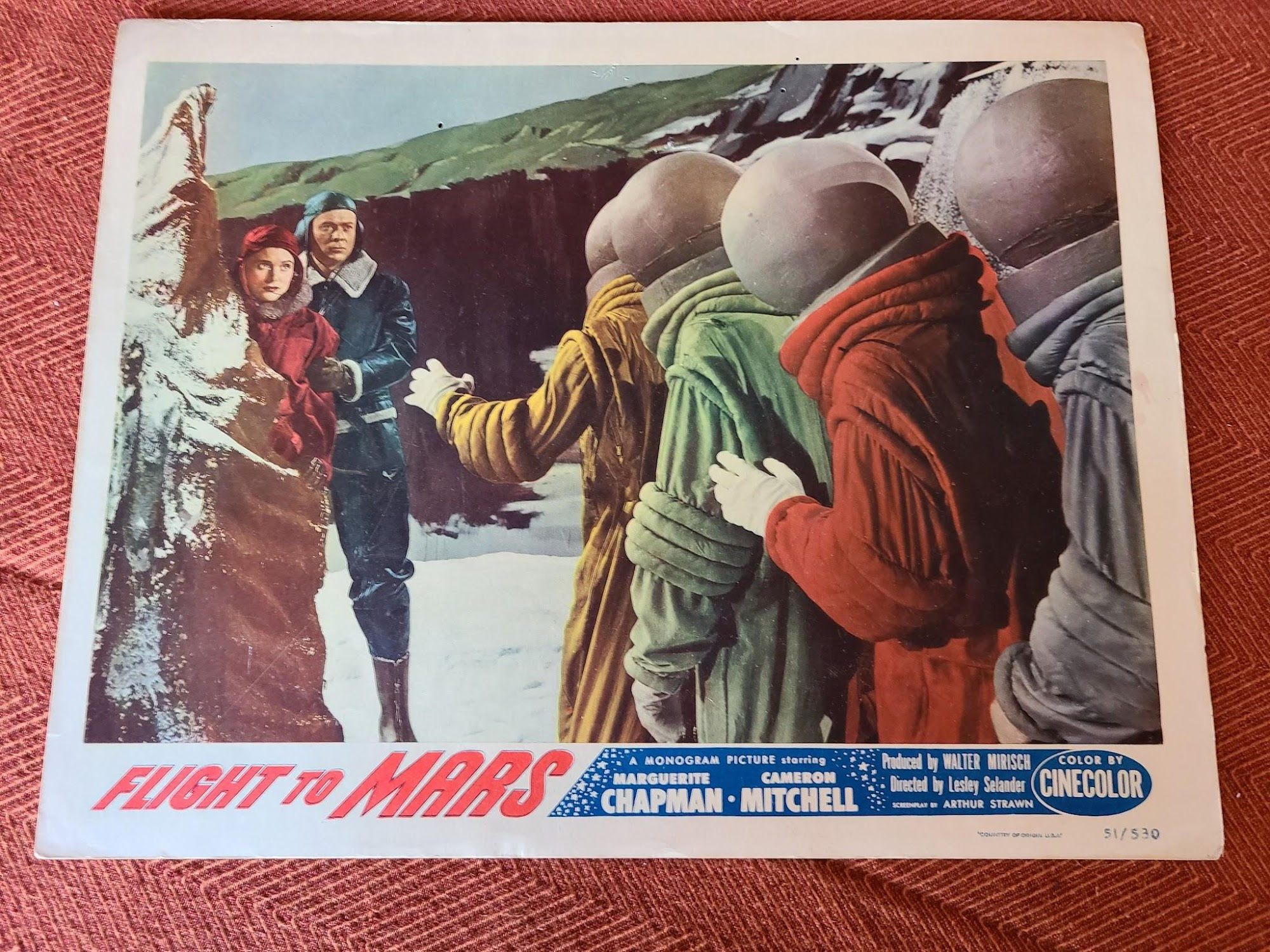 Flight To Mars 1951 Scifi/Horror