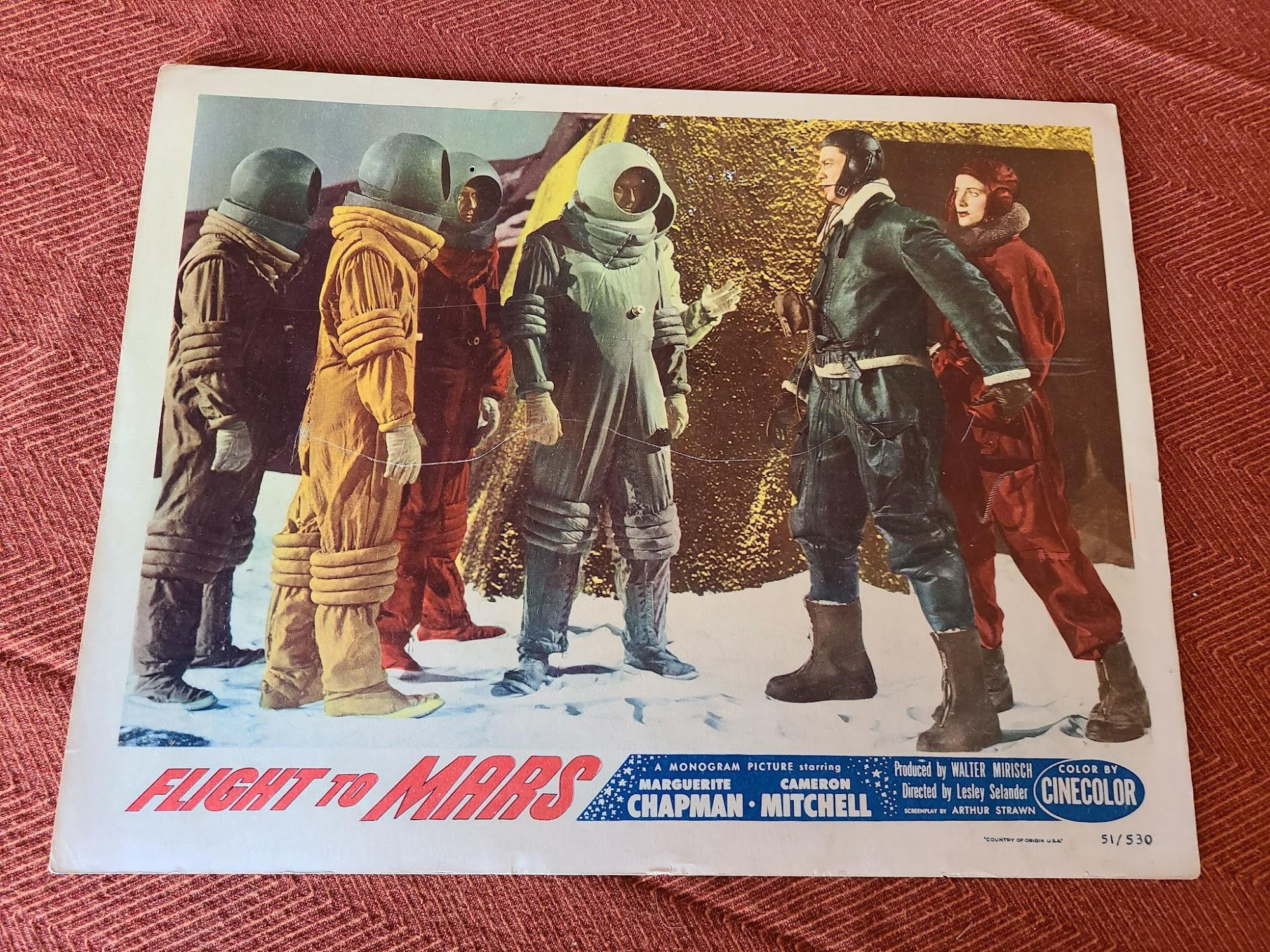 Flight To Mars 1951 Scifi/Horror